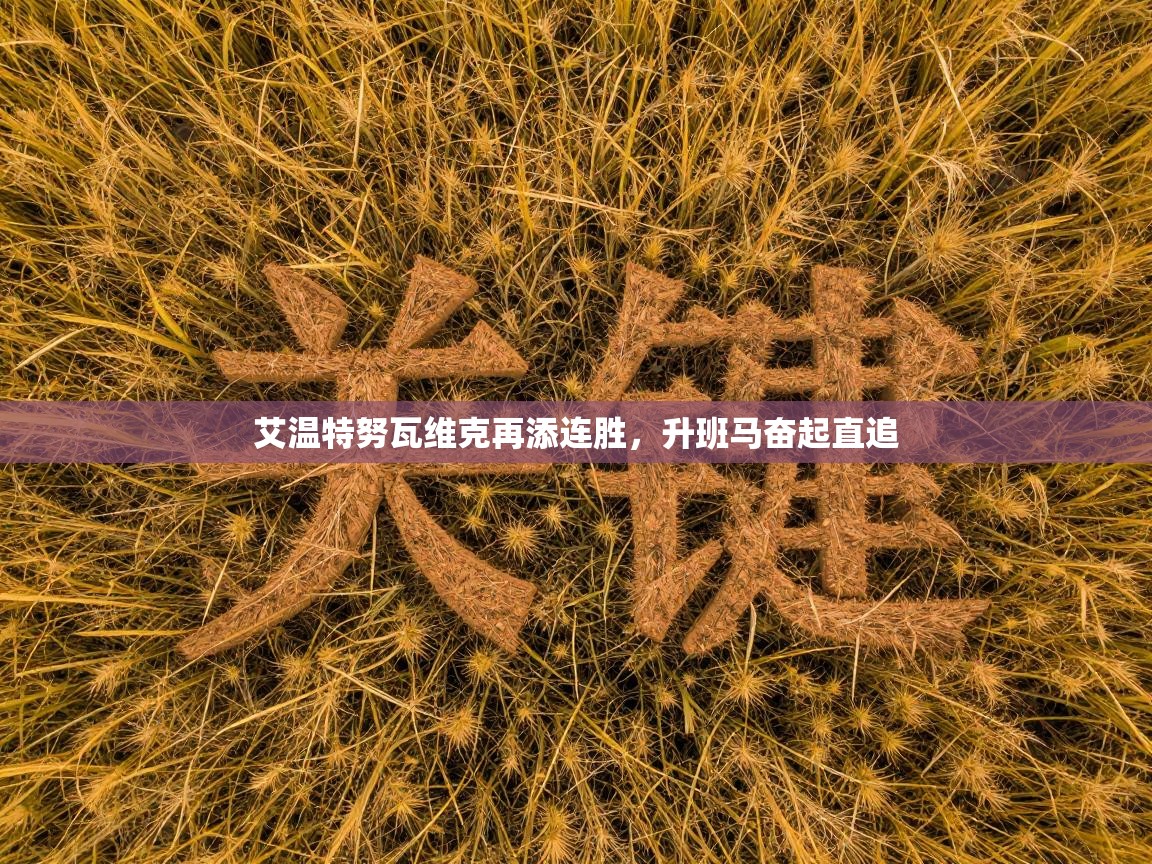 艾温特努瓦维克再添连胜,升班马奋起直追 第1张